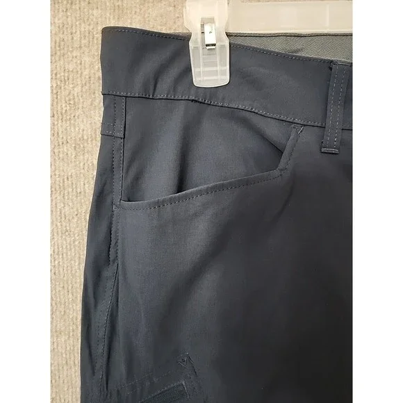 Eddie Bauer Rainier Pants Mens 36x30 Blue UPF 50+ Stormrepel DWR